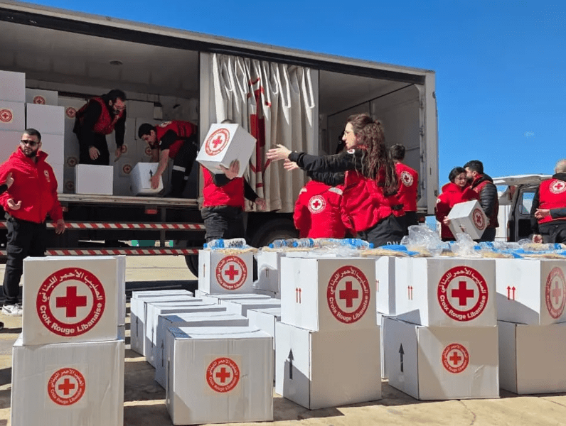 Aide humanitaire au Liban
