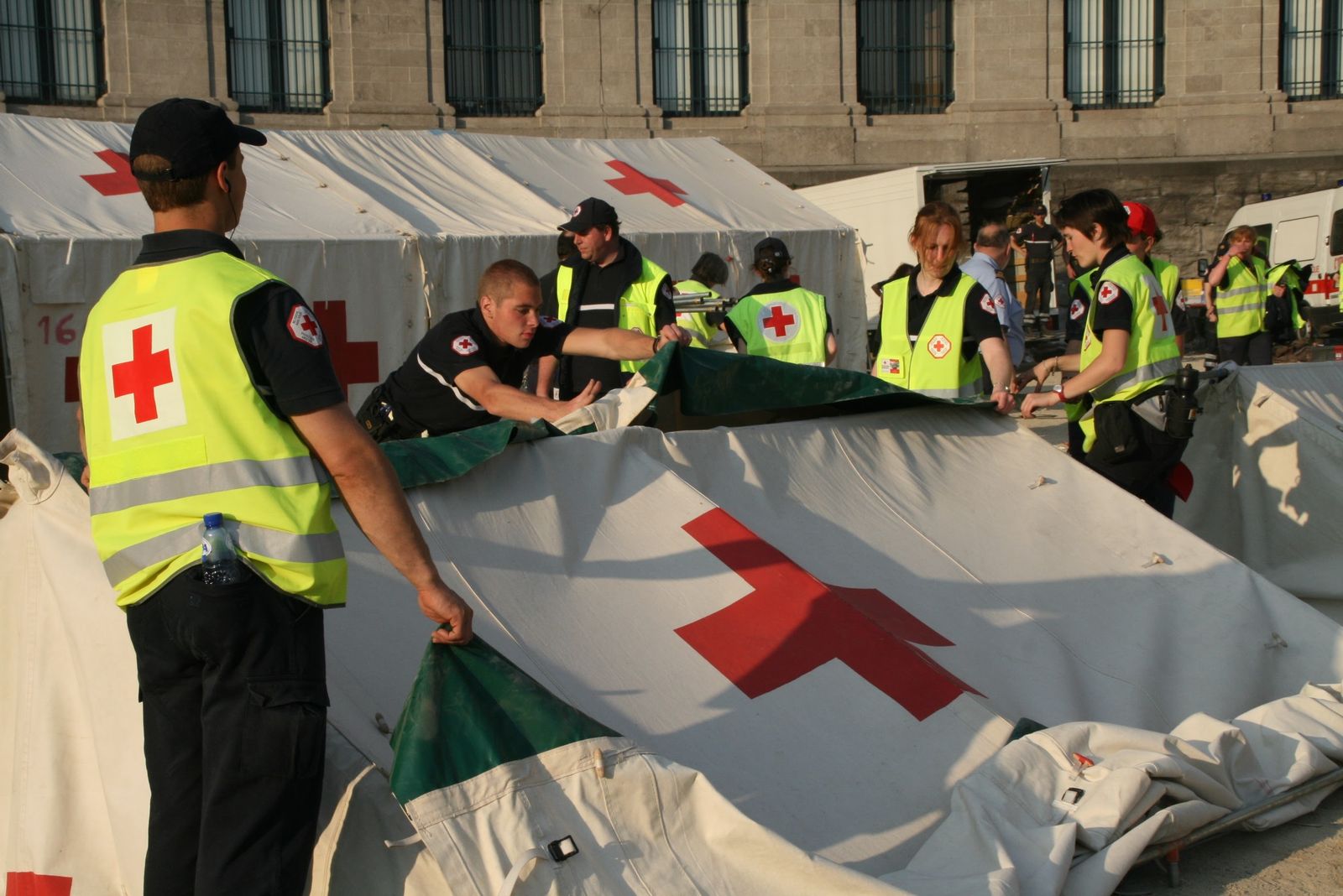 préparation préventif secours Croix-Rouge de Belgique