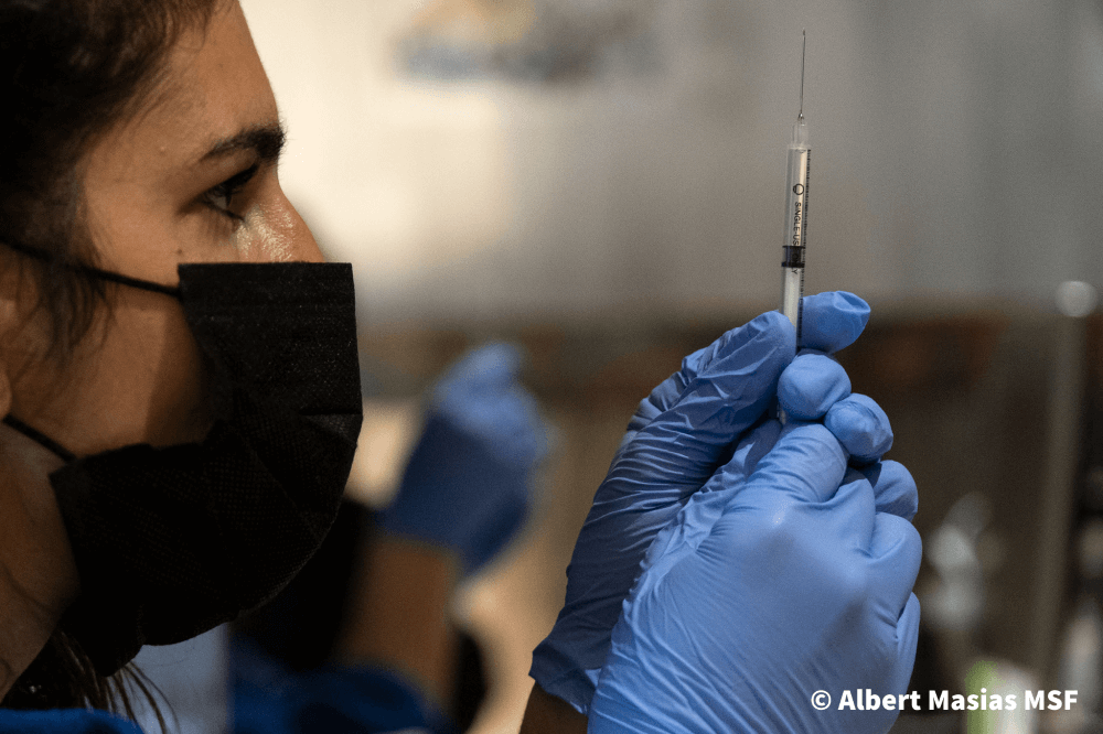 équipe de vaccination mobile