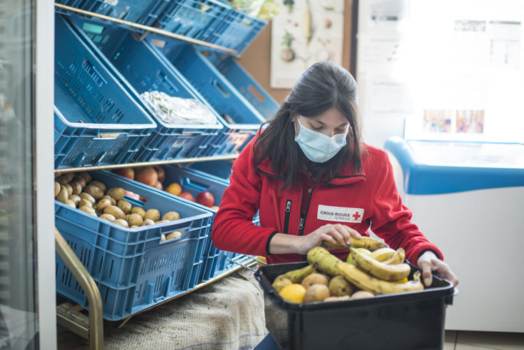L'épicerie sociale propose des biens de première nécessité à 50% du prix d’achat en grandes surfaces.