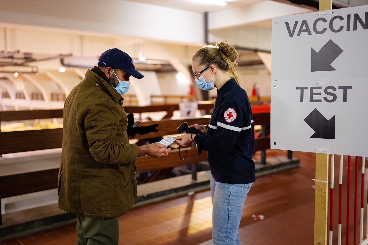 Page d'accueil COVID