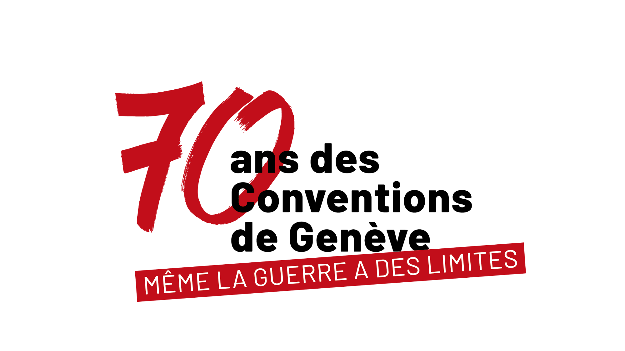 Logo des 70 ans des Conventions de Genève ©CICR